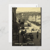 Carte postale vintage Cosenza Italie (Devant / Derrière)