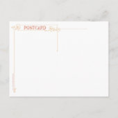 Carte postale vintage Costume Party (Dos)