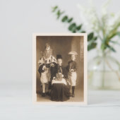 Carte postale vintage Costume Party (Debout devant)
