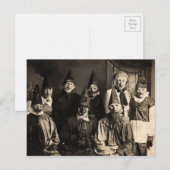 Carte postale vintage Costume Party (Devant / Derrière)