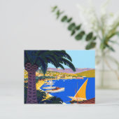 Carte Postale Vintage Côte d'Azur (Debout devant)