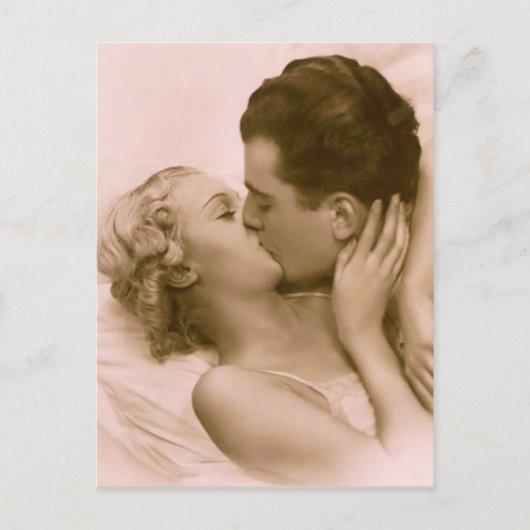 Carte Postale Vintage couple French Postcard (Devant)