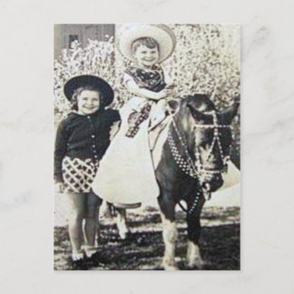 Carte Postale Vintage Cowboys 25