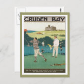 Carte Postale Vintage Cruden Bay Scotland (Devant / Derrière)