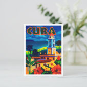Carte Postale Vintage Cuba (Debout devant)