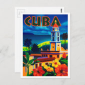 Carte Postale Vintage Cuba (Devant / Derrière)
