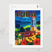 Carte Postale Vintage Cuba (Devant / Derrière)