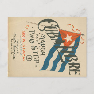 Carte postale vintage Cuba Libre Travel
