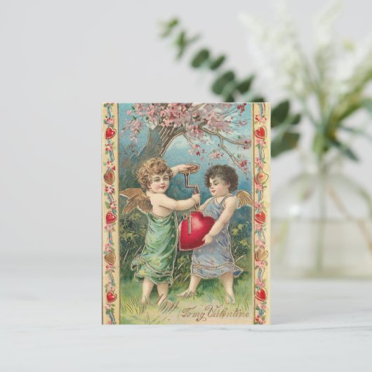 Carte Postale Vintage cupids (Debout devant)