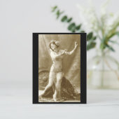 Carte Postale Vintage Dancing fille photo (Debout devant)