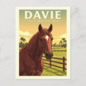 Carte Postale Vintage Davie Floride (Devant)