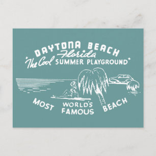 Carte Postale Vintage Daytona Beach