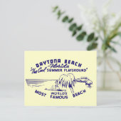 Carte Postale Vintage Daytona Beach (Debout devant)