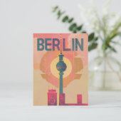 Carte Postale Vintage de Berlin (Debout devant)