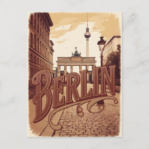 Carte Postale Vintage de Berlin