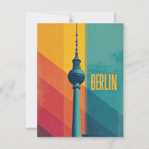Carte Postale Vintage de Berlin