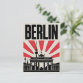 Carte Postale Vintage de Berlin (Debout devant)