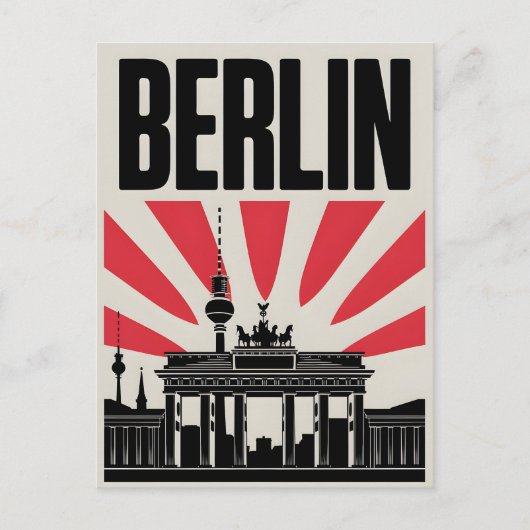 Carte Postale Vintage de Berlin (Devant)
