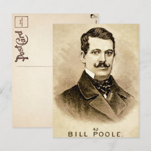 Carte postale vintage de Bill le Boucher