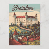 Carte Postale Vintage de Bratislava (Devant)
