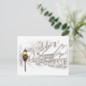 Carte postale vintage de ChristmasTown (Debout devant)