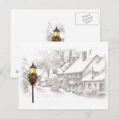 Carte postale vintage de ChristmasTown (Devant / Derrière)
