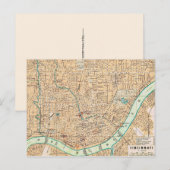 Carte postale vintage de Cincinnati (Devant / Derrière)