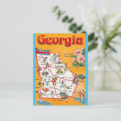 Carte postale vintage de Géorgie (Debout devant)