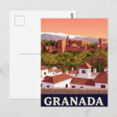 Carte postale vintage de Granada (Devant / Derrière)