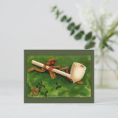 Carte postale vintage de la fête de la Saint-Patri (Debout devant)