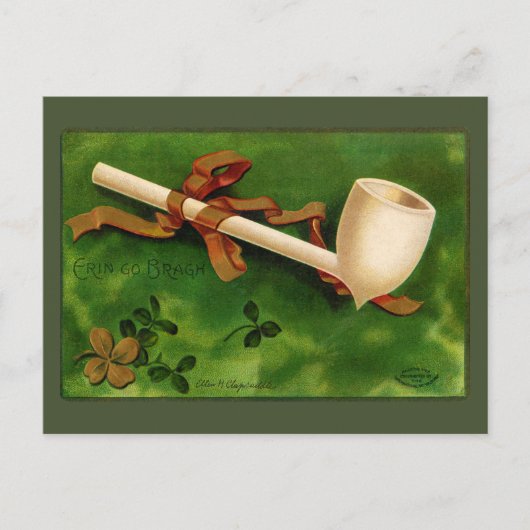 Carte postale vintage de la fête de la Saint-Patri (Devant)