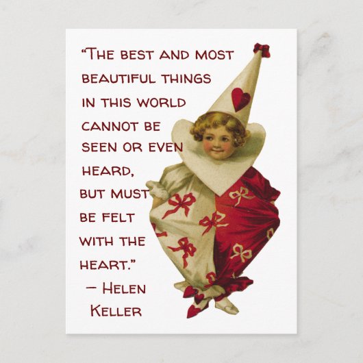 Carte postale vintage de la Saint-Valentin (Devant)