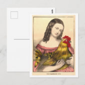 Carte postale vintage de l'éleveur pour animaux do (Devant / Derrière)