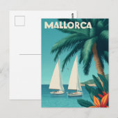Carte Postale Vintage de Majorque (Devant / Derrière)