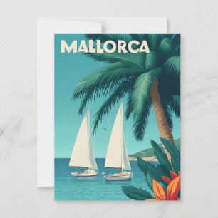 Carte Postale Vintage de Majorque