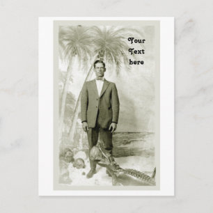 Carte postale vintage de Miami Floride