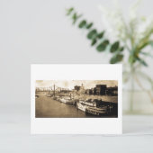 Carte postale Vintage de Monongahela River (Debout devant)