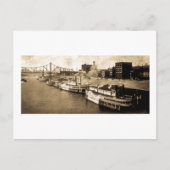 Carte postale Vintage de Monongahela River (Devant)