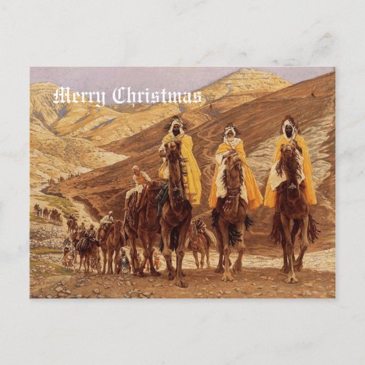 Carte postale vintage de Noël (Devant)