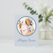 Carte postale vintage de Pâques (Debout devant)