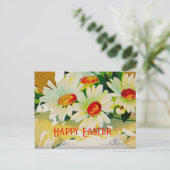 Carte postale vintage de pâques (Debout devant)