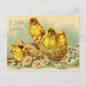 Carte postale Vintage de Pâques (Devant)