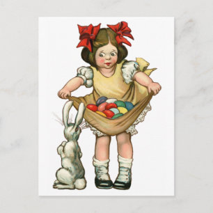 Carte postale vintage de Pâques
