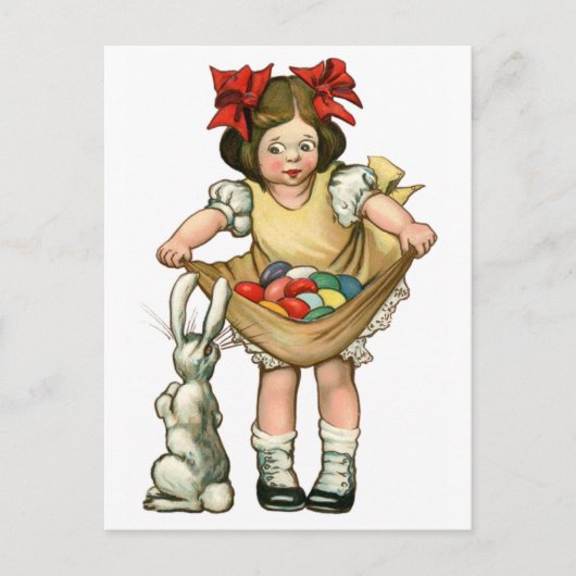 Carte postale vintage de Pâques (Devant)