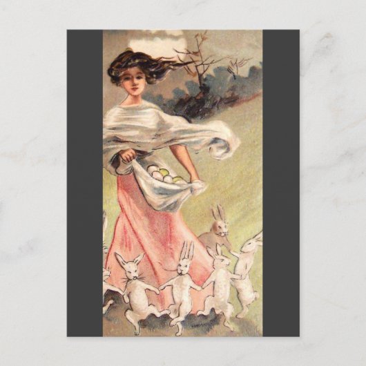 Carte postale vintage de Pâques (Devant)