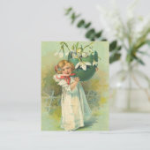 Carte postale vintage de Pâques (Debout devant)