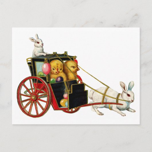 Carte postale vintage de Pâques (Devant)