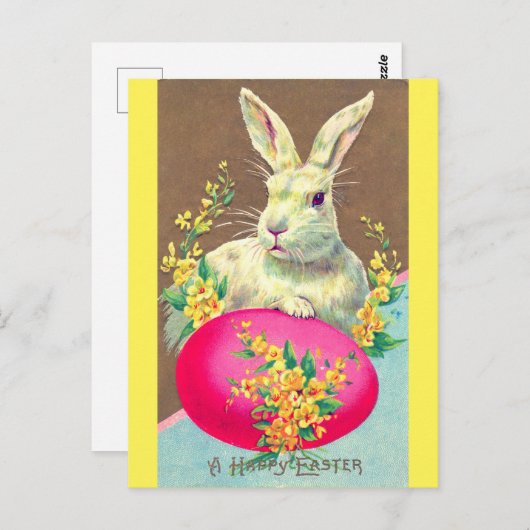 Carte postale Vintage de Pâques (Devant / Derrière)