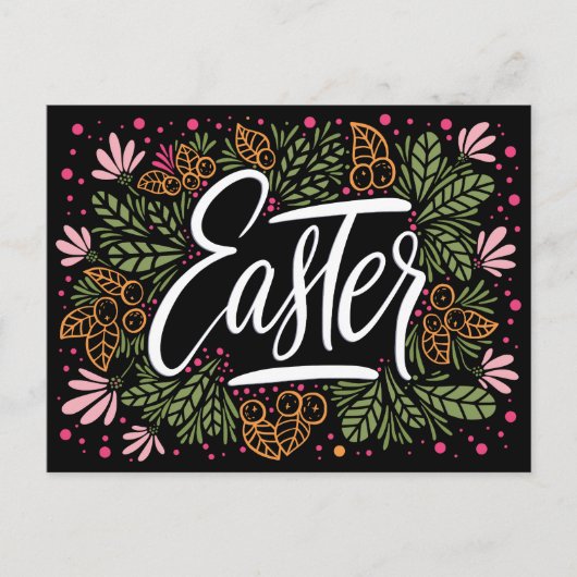 Carte Postale Vintage de Pâques (Devant)