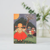 Carte postale vintage de Pâques (Debout devant)